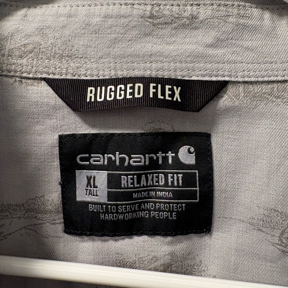Carhartt Mens Rugged Flex Relaxed Fit Lightweight Short-Sleeve XL - Picture 2 of 12